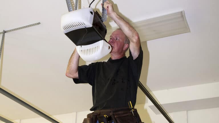 How to NOT repair a garage door